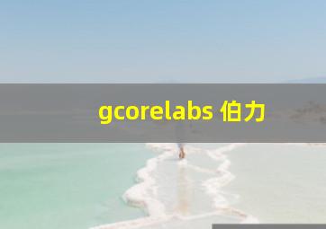 gcorelabs 伯力